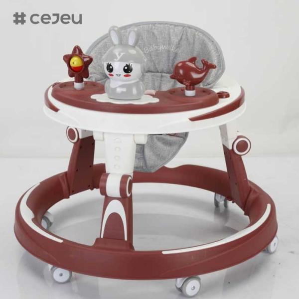 CJ-YSP-619 2024 Most Popular Silent Multifunctional Baby Walker Baby Stroller with Premium Features