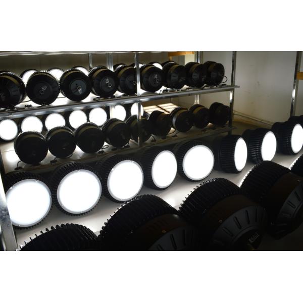5000k Light Color Industrial High Bay LED Lighting 120 Degree Reflector 50000hrs Spans
