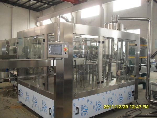 Food Stage Automatic Bottle Filling Machine Fruit Juice Hot Filling Line