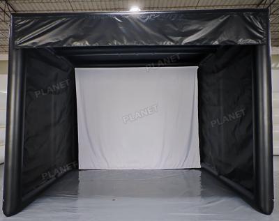 Custom Inflatable Golf Simulator Enclosure Pop up Tent for Training, Exhibition, and Sports Games