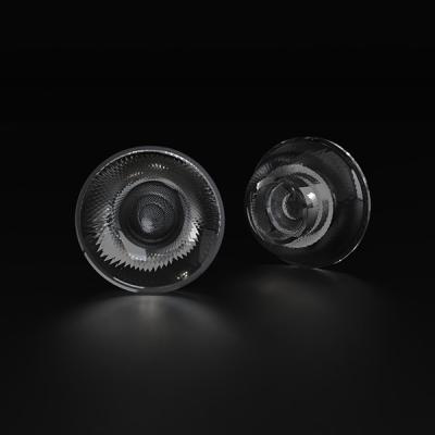 Lentille optique à LED personnalisée Restaurant Lumière en retrait 60 degrés Lentille à LED 35mm