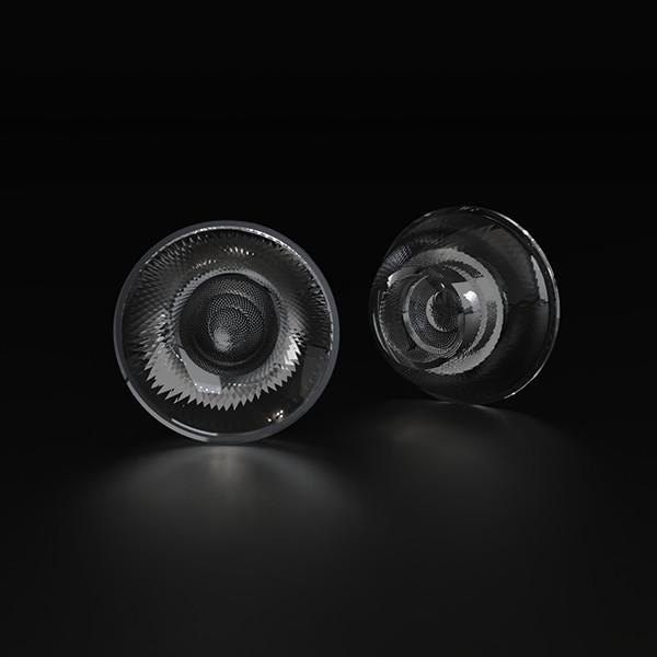 Soft light spot Led Optical Lens Restaurant Recessed Light 60 Degree Led Lens 35mm