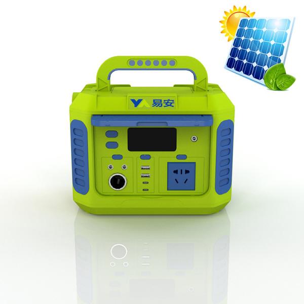 Rechargeable Lithium 300w 500w Solar Charging Portable Power Station Home Outdoor