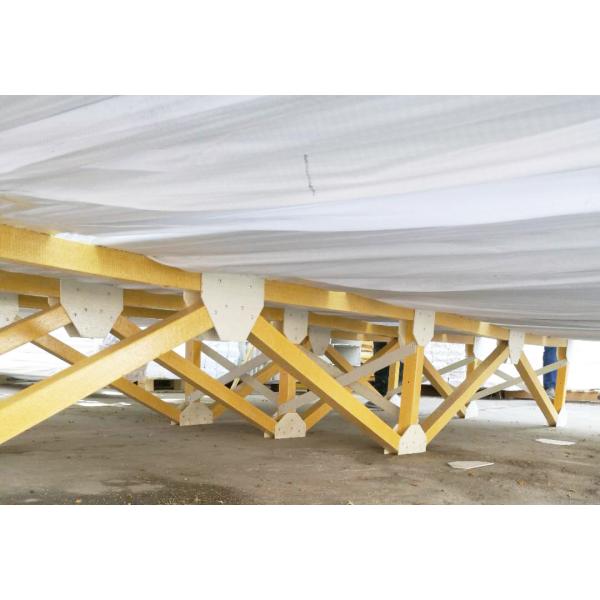 Cutting as Requirement Fiberglass Composite I Beam for Flooring Joist Customizable Service