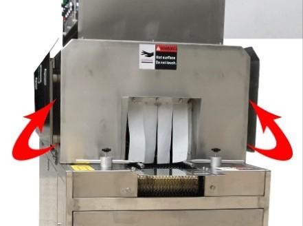 380V Label Sleeving Steam Shrink Tunnel Machine For Bottles Cans