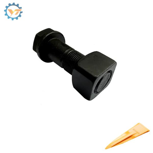 Bolhas e porcas de trilha para escavadeira Calçado de trilha Metric Bolto e porca M16 M18 M20
