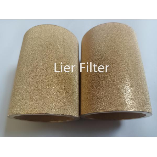 Customized Bronze Sintered Metal Powder Filter 100mm To 1000mm Length