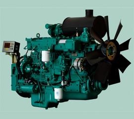 Four Stroke Vertical Diesel Generator Engines For Marine 150 KW - 200 KW