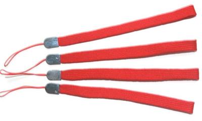 Wholesaler polyester short wrist lanyards for mobile phone hanging, wrist hand loop straps