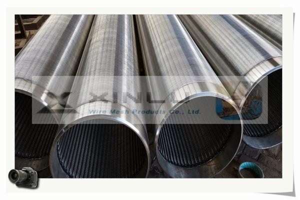 Sand Control Water Well Filter 168mm 304L 321 Stainless Steel Screen Tube