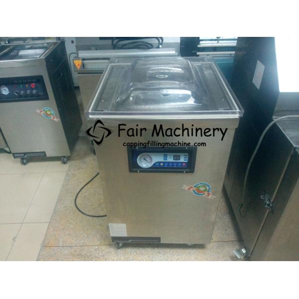 0.75KW 50Hz Single Chamber Vacuum Sealer , 20M3/H Chicken Vacuum Packing Machine