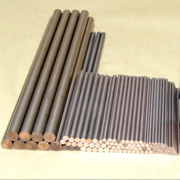W70 Copper Tungsten Electrodes Tungsten Copper Rod For High Voltage Discharge Tube
