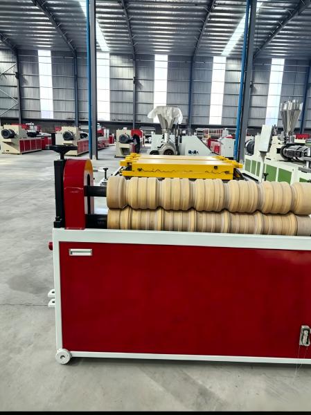 38CrMoALA Screw Material PVC Roof Tile Machine Featuring Electrical Heating System to Produce Synthetic Corrugated Roof Tile