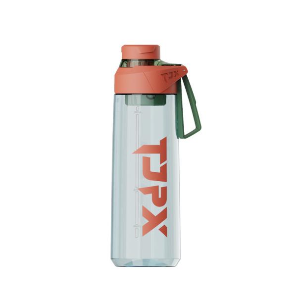 20oz Basketball Plastic Sport Bottles Non Toxic Tritan With Flip Top Lid