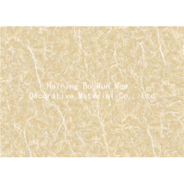 Waterproof PVC Marble Sheet Texture Anti Corrosion For Wall Covering