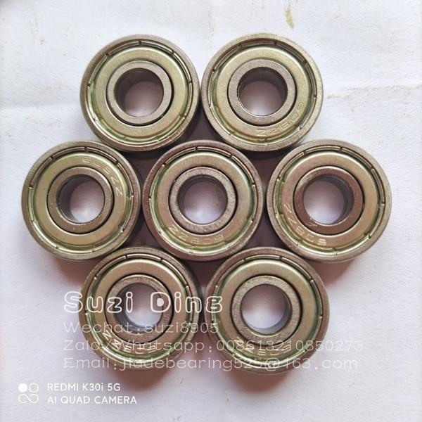 608zz 3mm Radial Deep Groove Ball Bearing 8x22x7 For Sliding Door And Window Rollers