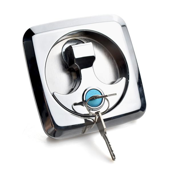 Zinc Alloy T Handle Compression Latch Silver For Taxi Electrical Cabinet