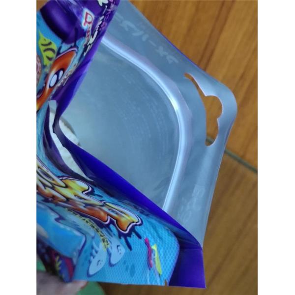 Multifunctional Plastic Standing Pouch Packaging Personalized Vivid Gravure Printing