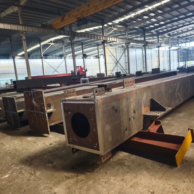 Welded H-Beam, Custom Welded H Section Steel for Steel Structure Workshop