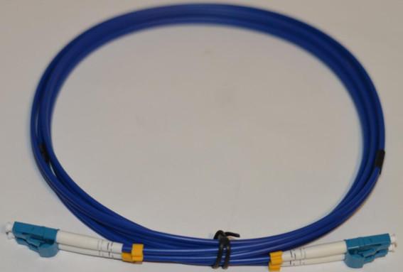 Armoured FC To FC Fiber Optic Patch Cord With Stainless Steel Tube For Networks