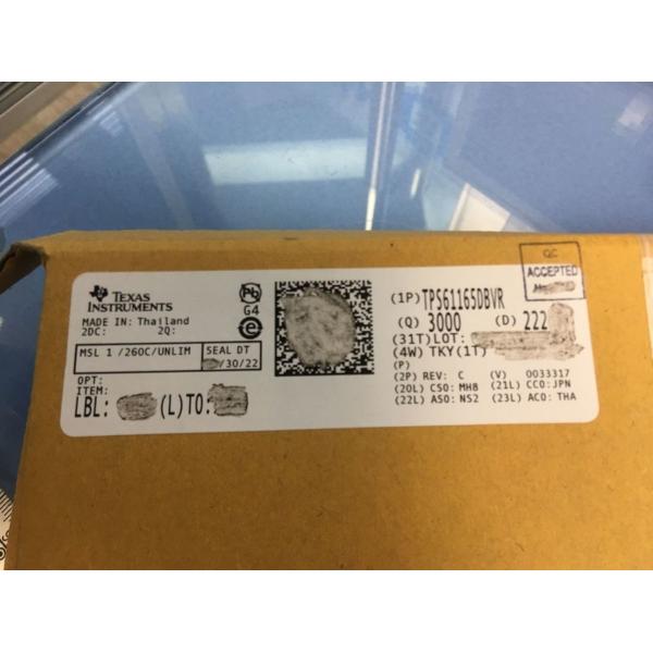 TPS61165DBVR SOT23-6 SMDIntegrated обходит вокруг Microcontrol регулятора MCU
