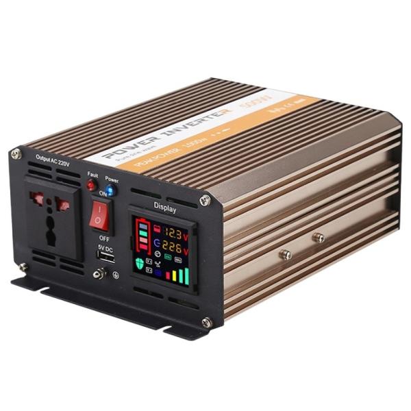 LCD Display 500W On Grid Solar Inverter Off Grid system Pure Sine Wave Double Voltage Inverter Solar Power