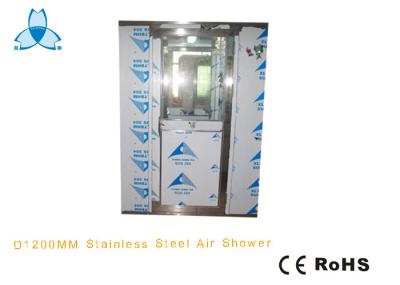 Chuveiro de ar de aço inoxidável montado para ISO5 o quarto desinfetado, semicondutor