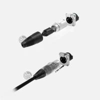 Connecteur de châssis IP67 imperméable à l'eau Rj45 Ethernet Utilisation à l'intérieur