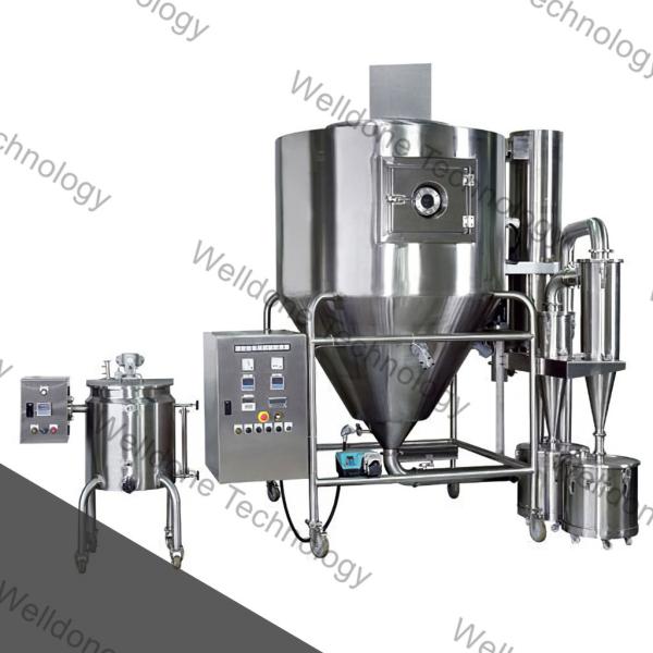 Equipamento amigável do secador instantâneo de quartzo de SUS304 Eco com câmara do diâmetro de 200mm