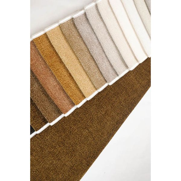 Earth Tone Series Color Woven Jacquard Chenille For Sofa 