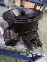 Bomba de pistão hidráulica Uchida do ferro fundido REXROTH A8VO55 A8VO80 A8VO160 A8VO200 A8VO107 R909423518 A8VO80SR/61R1-NZG05F011