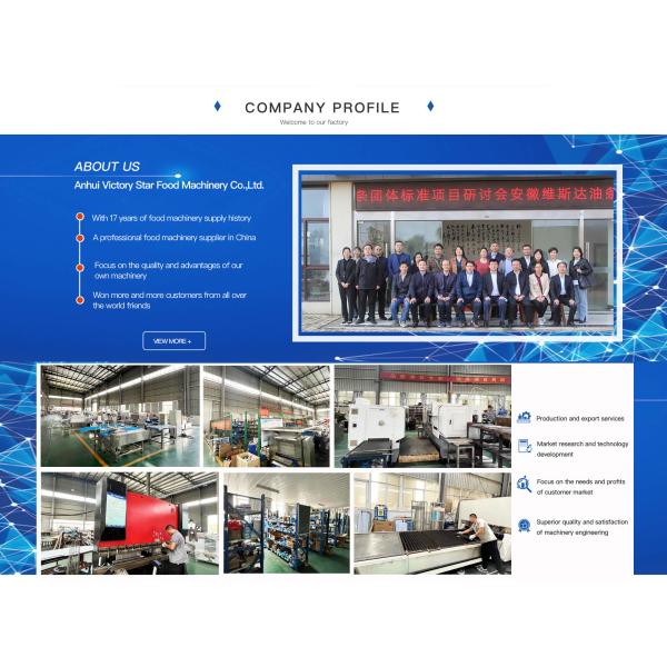Anhui Victory Star Food Machinery Co., Ltd.