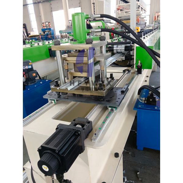 0.35mm-0.5mm Thickness Fence Roll Forming Machine With 25 M/Min Rolling Speed 12 KW