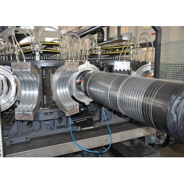 Qingdao High Speed DWC Pipe Extrusion Line / Double Wall Corrugated Pipe Production Machine