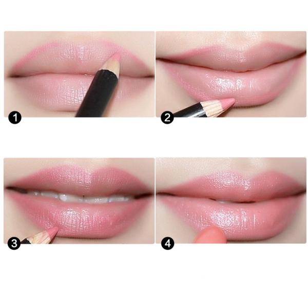 Материалы профессионального карандаша вкладыша губы макияжа деревянные с минеральным ингредиентом