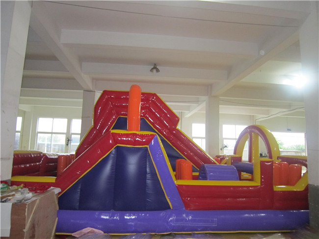 Factory Price PVC Outdoor Inflatable Obstacle Course Jumpers Inflatable Bounce House Inflatable Obstacle Games for Party Rental