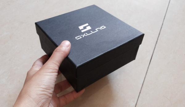 Luxury custom logo printed  black card paper gift box for jewelry packaging