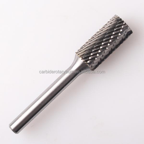 Carbide Rotary Burrs Tungsten Set in Tools Milling Drill Bit 1/4 Inch 6mm Shank Files Carbide Burr