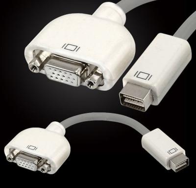 Mini DVI Male to VGA Female Adapter Convertor for Apple MacBook Display Monitor