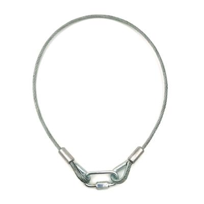 Safety Rope For Speakers With  Wire Rope Diameter 3mm Length 60cm Or Customizable
