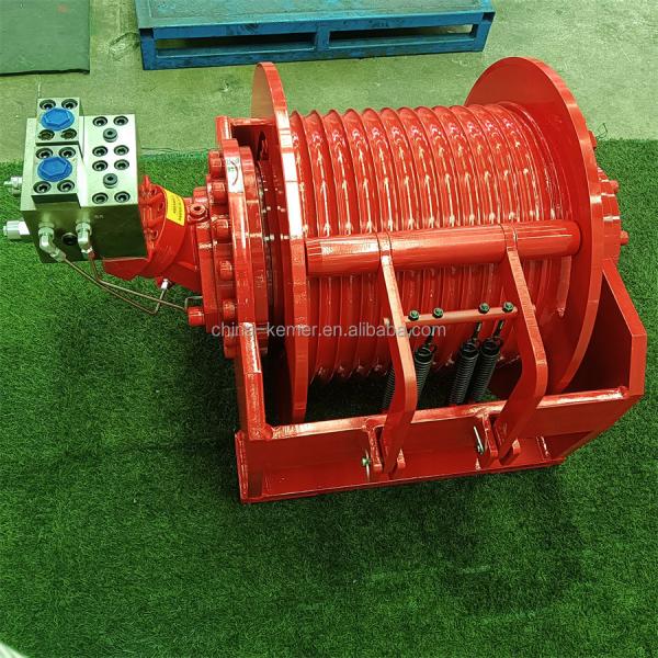Mobile Crane Hydraulic Winch with 5tons Lifting Capacity and Steel Wire Rope 100-1000m