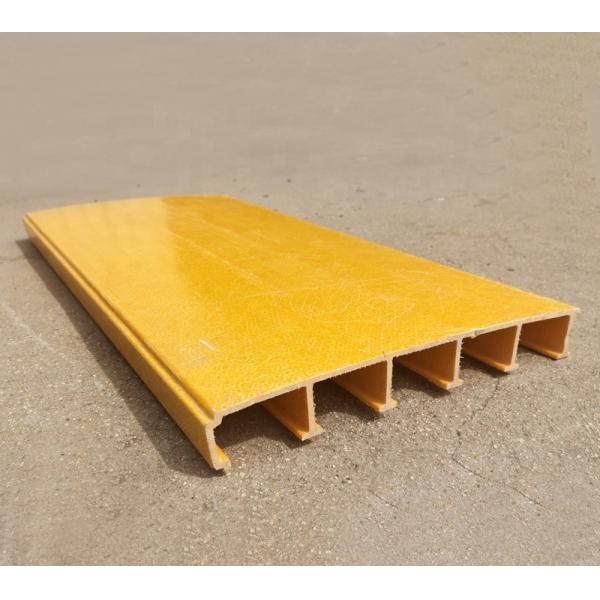 Corrosion Resistant Odor Control Covers FRP Planking Panel for Cutting Processing Service