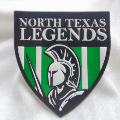 Heat Transfer Clothing Brand Patches , TPU Badge For Team Apparel