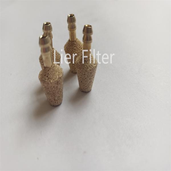 -200C-600C Sintered Metal Powder Filter Weldable Machinable Copper Powder Filter