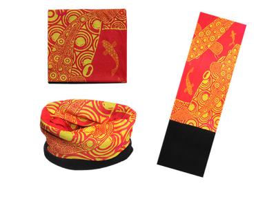 Orange Tennis  Polar Neck Warmer ,  Polar Reversible  Wind Resistant