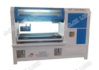 Gravador de couro da máquina de corte do laser do CO2 da grande área com cabeça de exploração do Galvo
