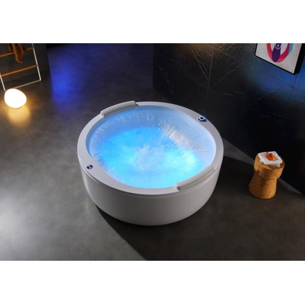 Round Spa Massage Bathtub With Circle Waterfall Dia.1600mm