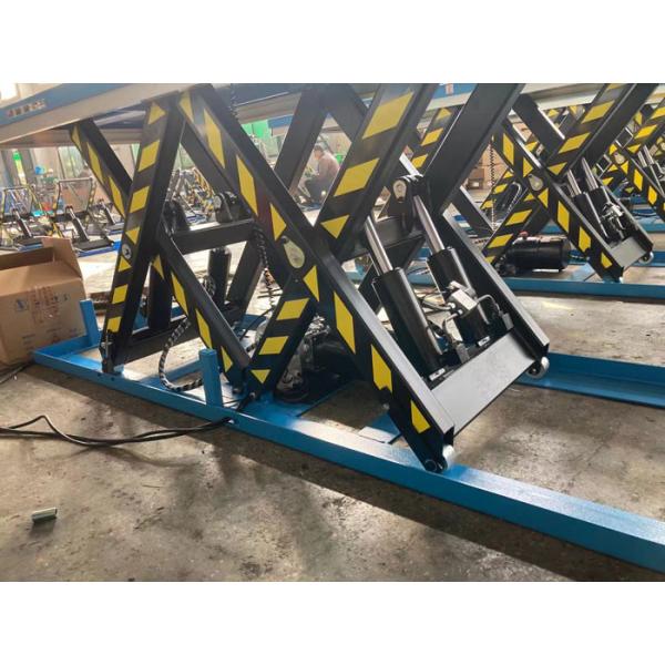 taille de levage stationnaire de la table élévatrice des ciseaux 4t/8t 1000mm pour la manipulation matérielle lourde