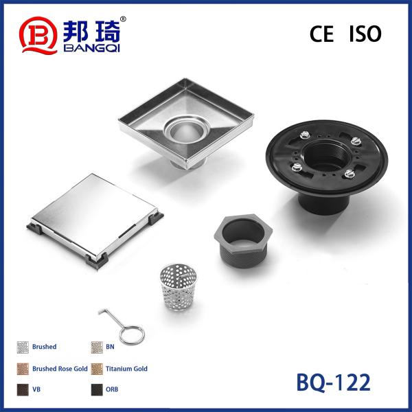 BQ-122 American Stainless Steel Floor Drain