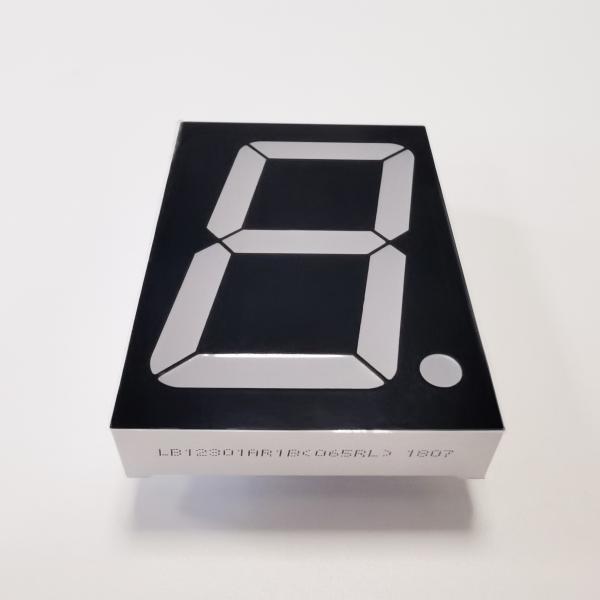 Super Red Segment LED Display Common Anode 2.3inch Single Digit 7 Segment LED Display